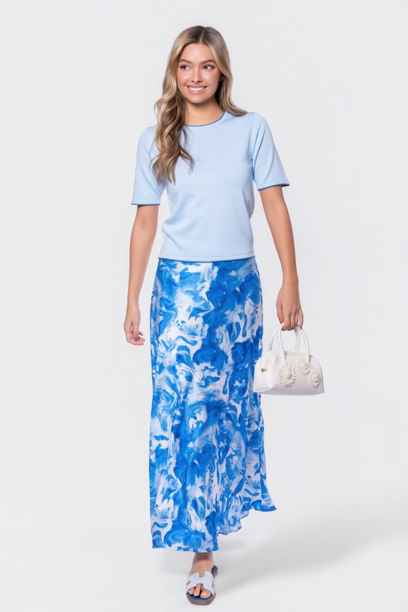 Amanda Top (Blue) - Top - Yakira Bella