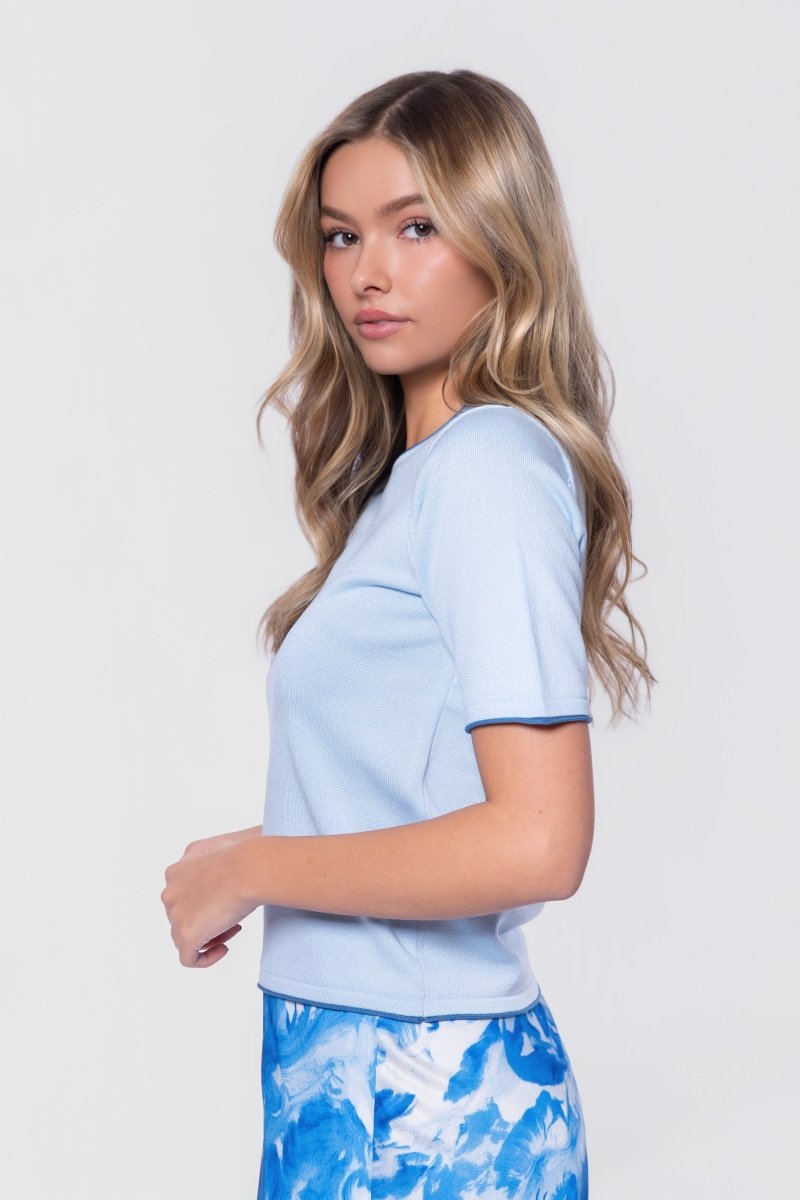 Amanda Top (Blue) - Top - Yakira Bella