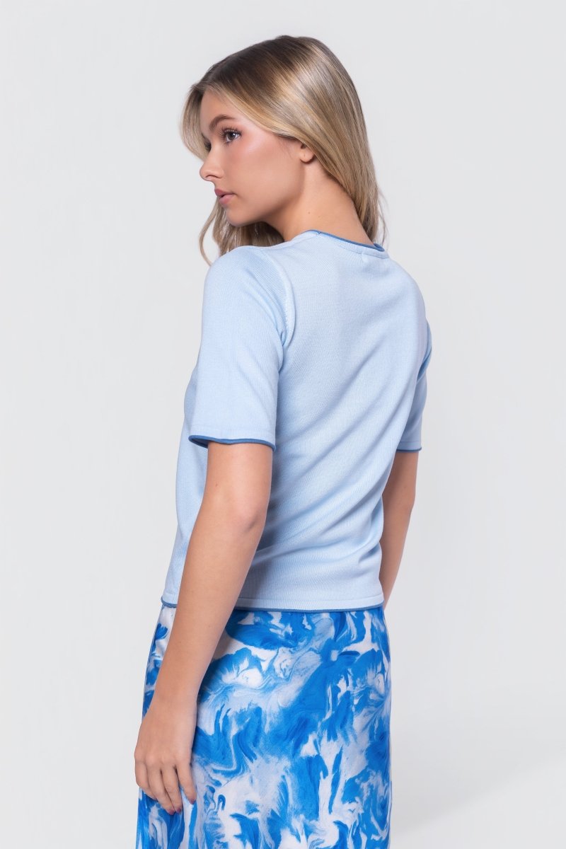 Amanda Top (Blue) - Top - Yakira Bella