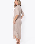 Amara Dress (Beige) - Dress - Yakira Bella