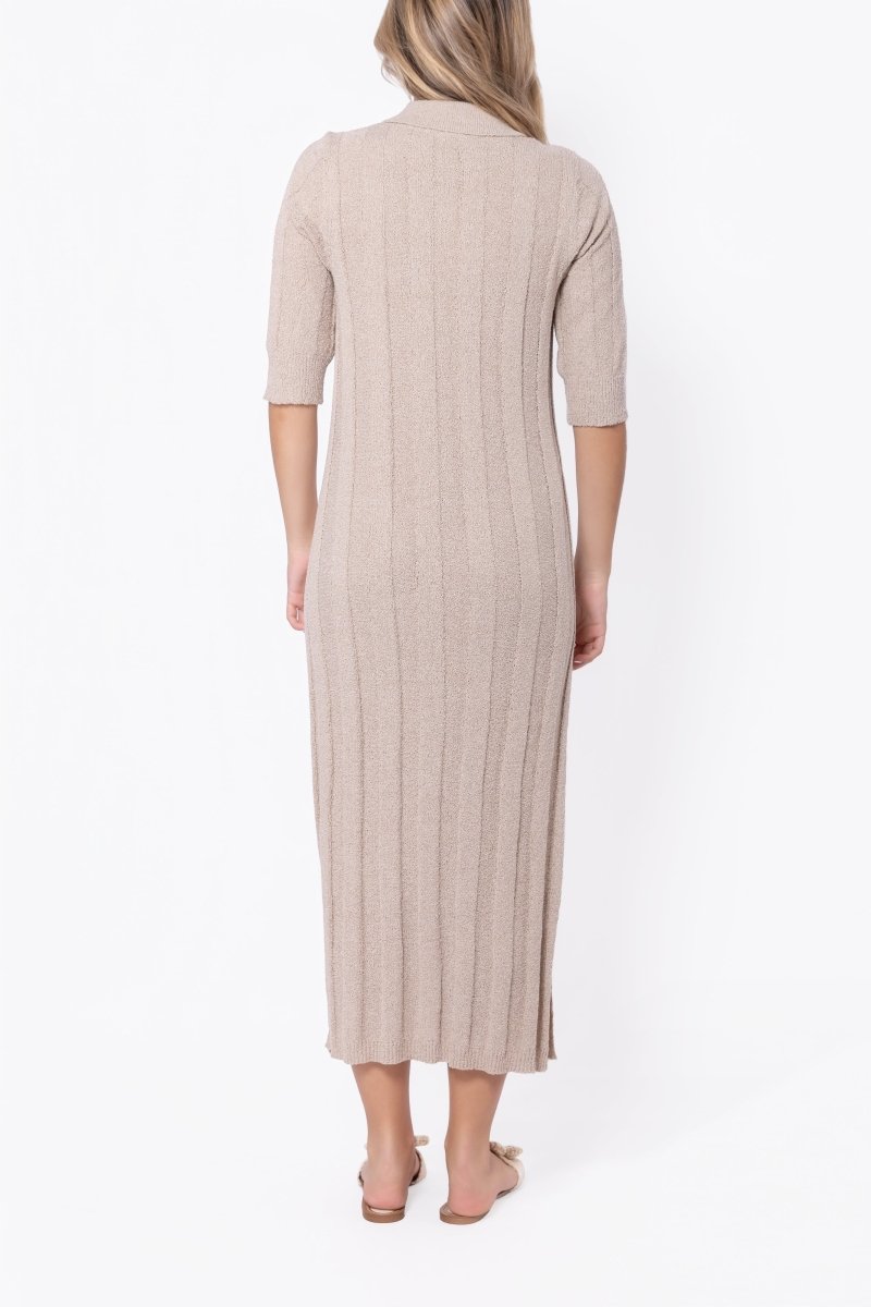 Amara Dress (Beige) - Dress - Yakira Bella