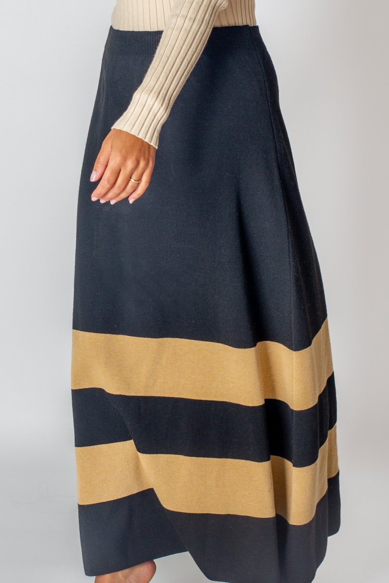 AMARA SKIRT (BLACK) - Skirt - Yakira Bella