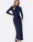 Amari Dress (Navy) - Dress - Yakira Bella