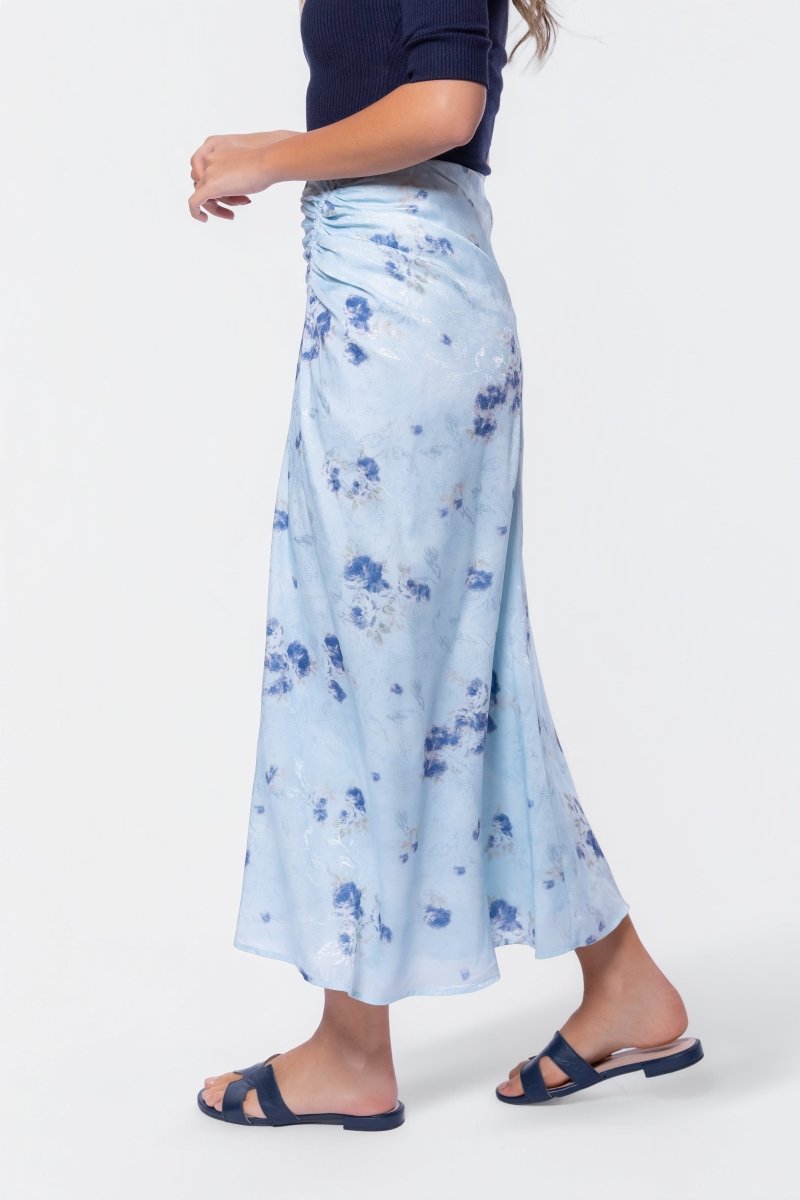 Amaris Skirt (Blue Ground) - Skirt - Yakira Bella