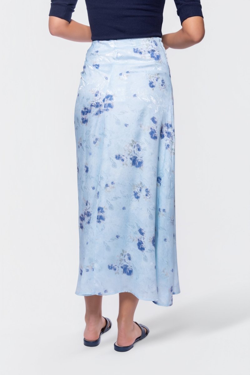 Amaris Skirt (Blue Ground) - Skirt - Yakira Bella