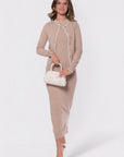 Amaya Cardigan (Beige) - Dress - Yakira Bella