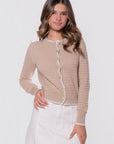 Amaya Cardigan (Beige) - Dress - Yakira Bella