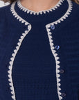 Amaya Cardigan (Navy) - Dress - Yakira Bella