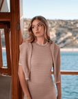 Amaya Dress (Beige) - Dress - Yakira Bella