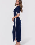 Amaya Dress (Navy) - Dress - Yakira Bella