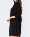 AMBER DRESS (Black) - Dress - Yakira Bella