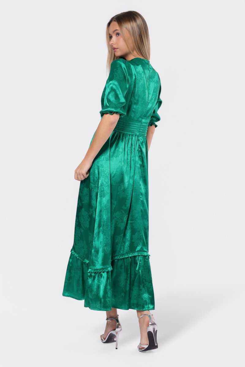 Amelia Dress (Green) - Dress - Yakira Bella
