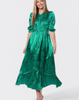 Amelia Dress (Green) - Dress - Yakira Bella