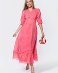 Amelia Dress (Pink) - Dress - Yakira Bella