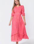 Amelia Dress (Pink) - Dress - Yakira Bella