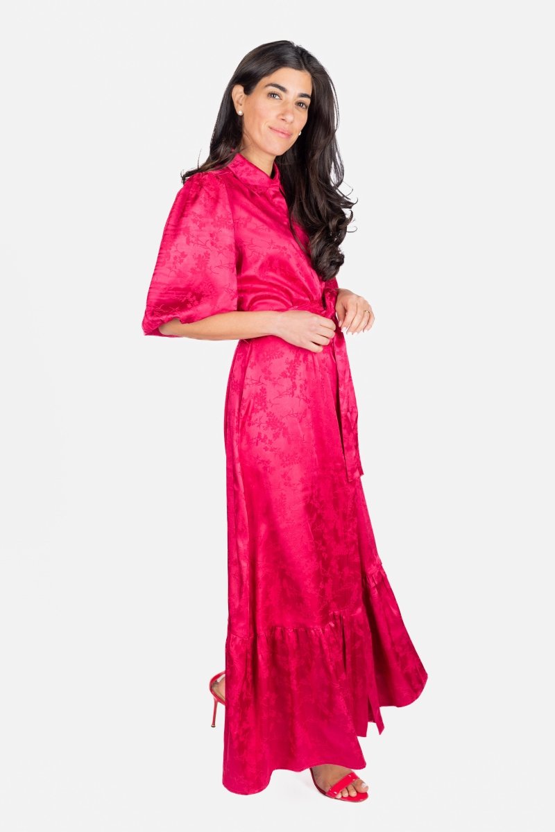 AMELIE DRESS 53" (FUCHSIA) - Dress - Yakira Bella