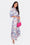 AMELIE DRESS 53" (PEACH/BLUE) - Dress - Yakira Bella