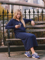 Amory Full-Zip Hoodie (Navy) - Top - Yakira Bella