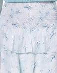 Ana Skirt (Blue Flower) - Skirt - Yakira Bella