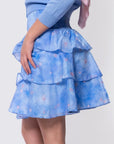 Ana Skirt (Blue Ground) - Skirt - Yakira Bella