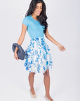 ANA SKIRT (BLUE) - Skirt - Yakira Bella