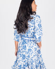 ANALIA DRESS 36" (BLUE) - Dress - Yakira Bella