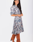 Analia Dress 41" (Beige) - Dress - Yakira Bella