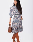 Analia Dress 41" (Beige) - Dress - Yakira Bella