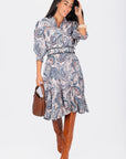 Analia Dress 41" (Beige) - Dress - Yakira Bella