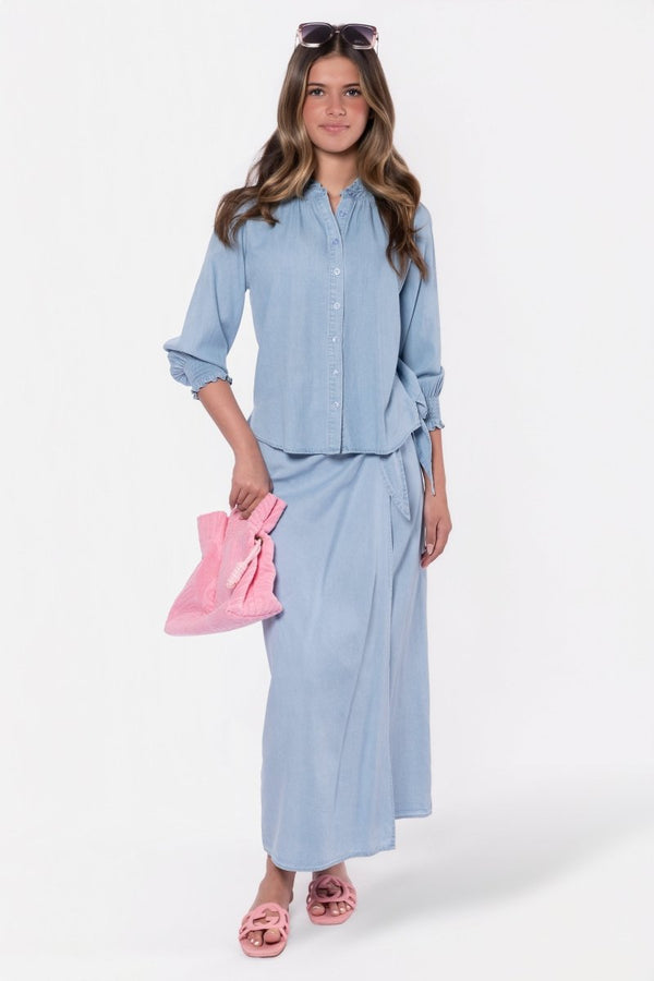 Andie Skirt (Blue) - Skirt - Yakira Bella