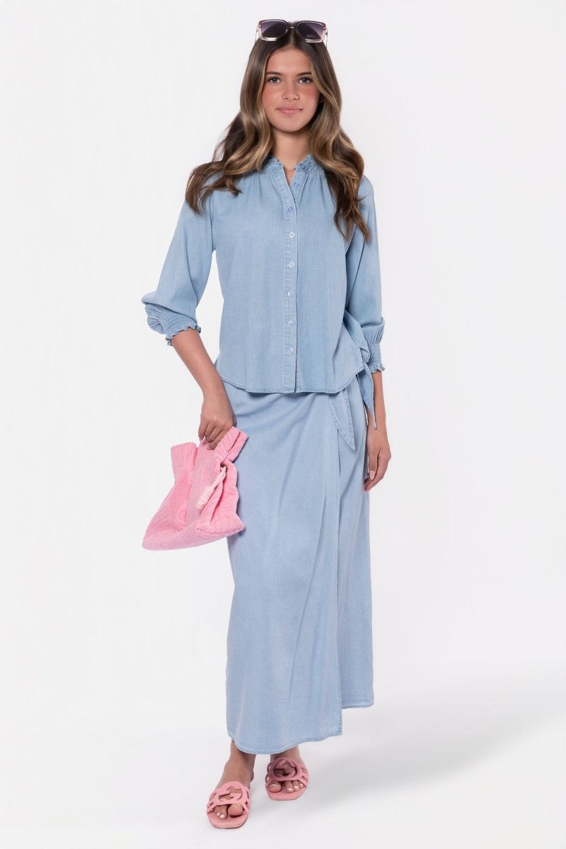 Andie Skirt (Blue) - Skirt - Yakira Bella