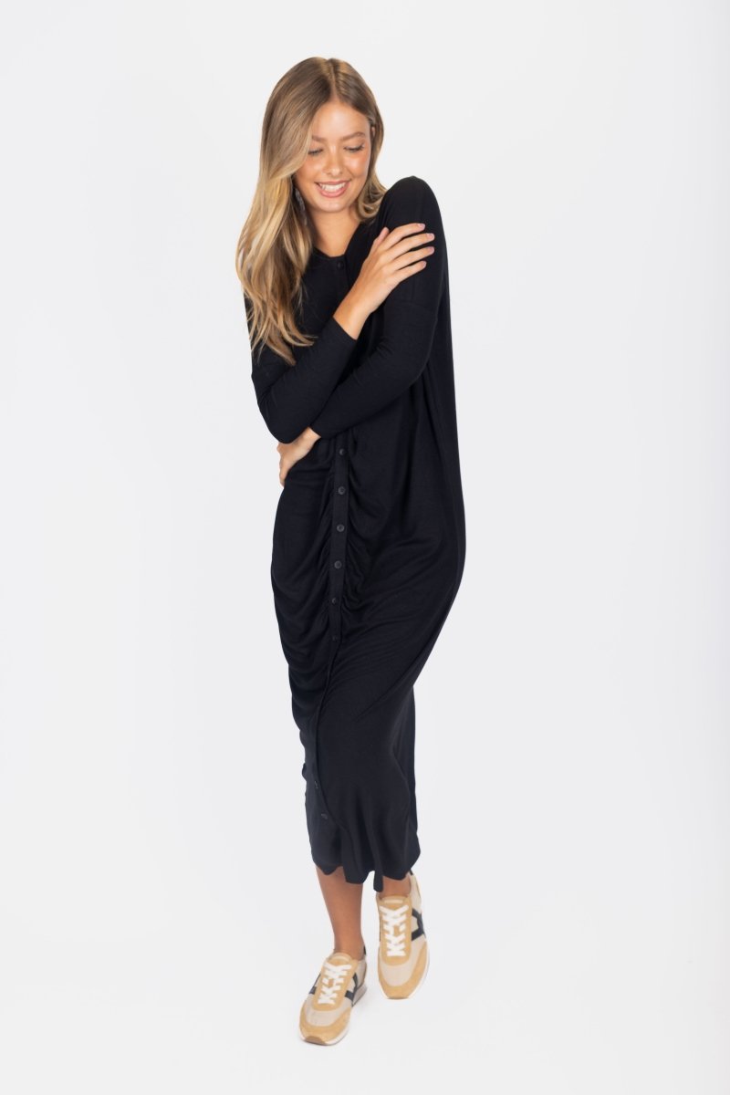 Angie Dress (Black) - Dress - Yakira Bella