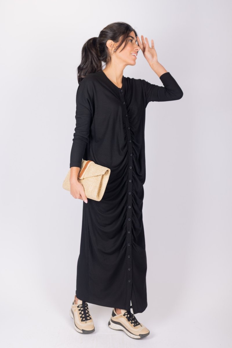 ANGIE DRESS (BLACK) - Dress - Yakira Bella