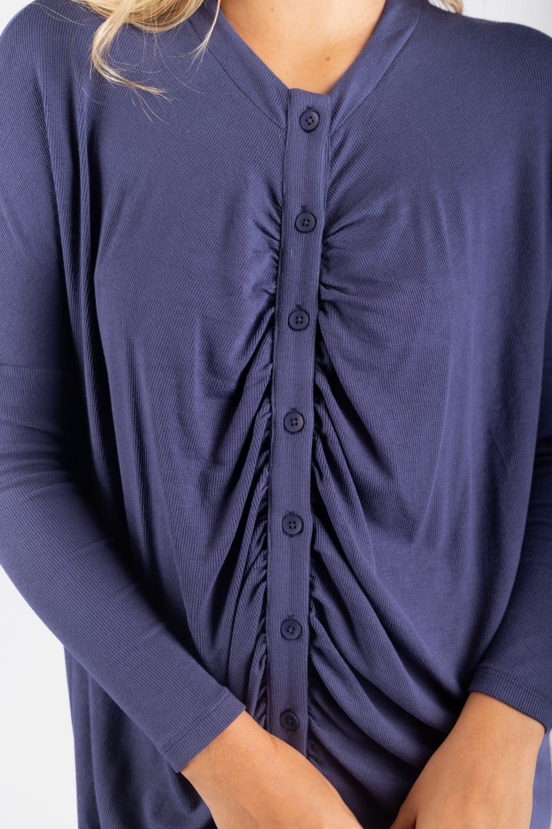 Angie Dress (Dark Blue) - Dress - Yakira Bella
