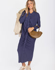Angie Dress (Dark Blue) - Dress - Yakira Bella