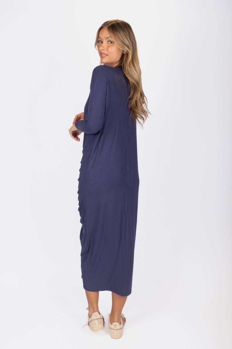 Angie Dress (Dark Blue) - Dress - Yakira Bella