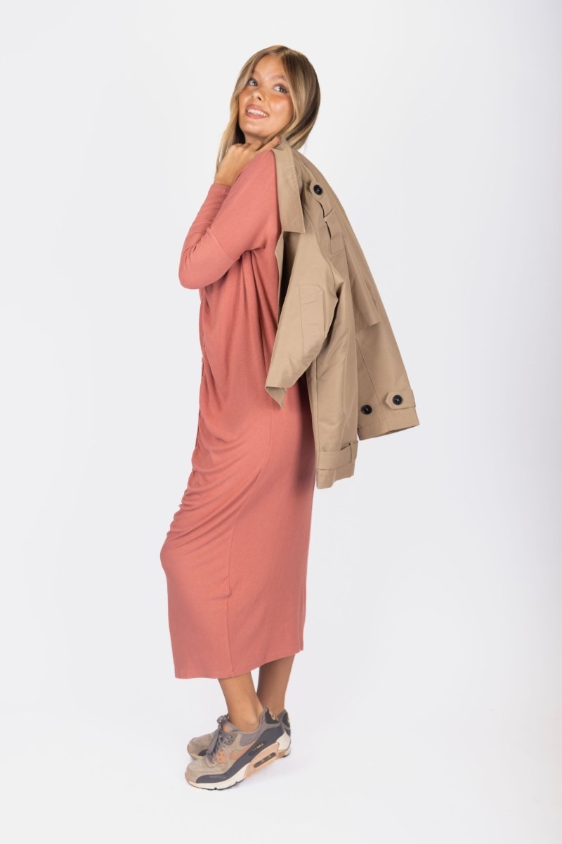 Angie Dress (Rust) - Dress - Yakira Bella