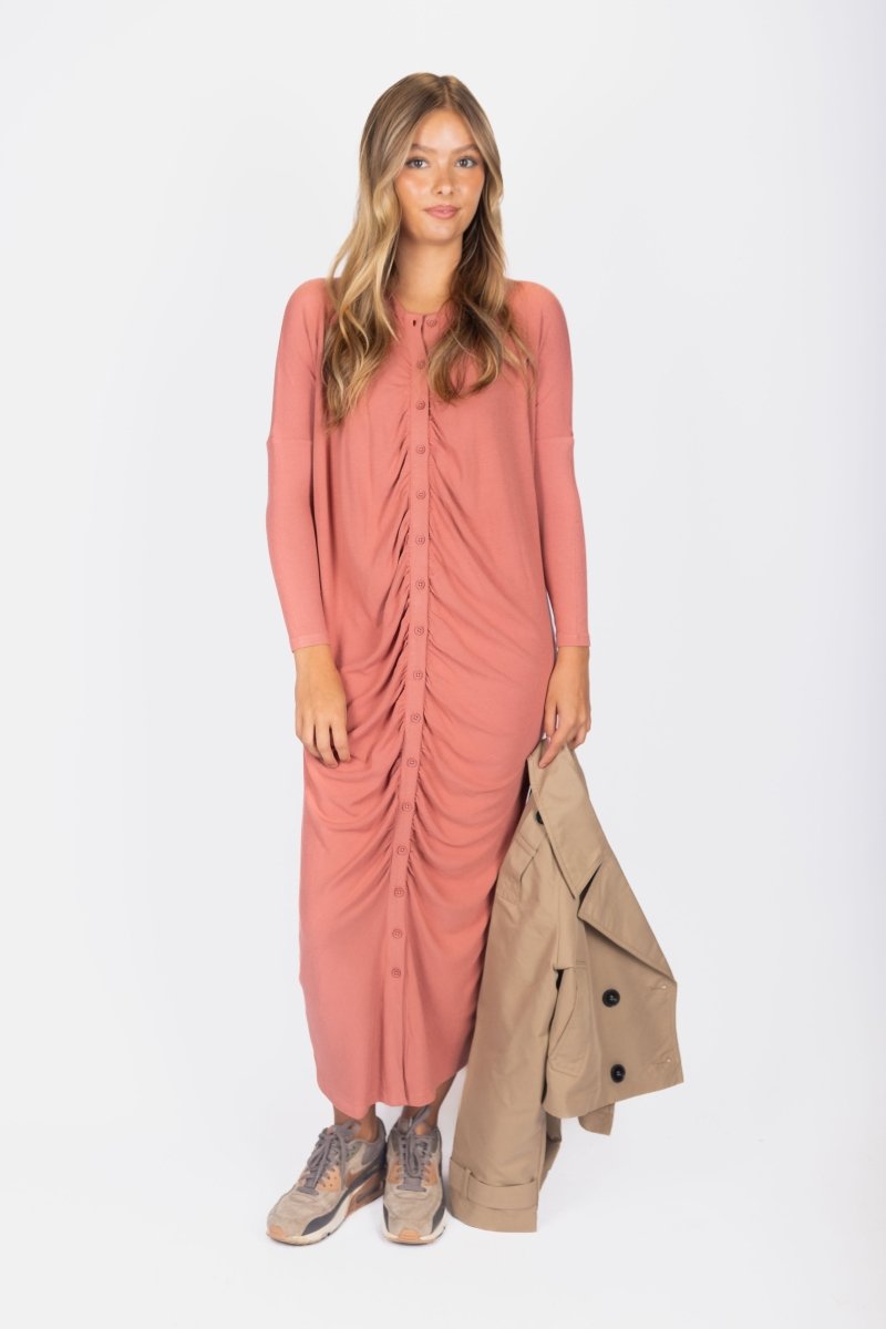 Angie Dress (Rust) - Dress - Yakira Bella