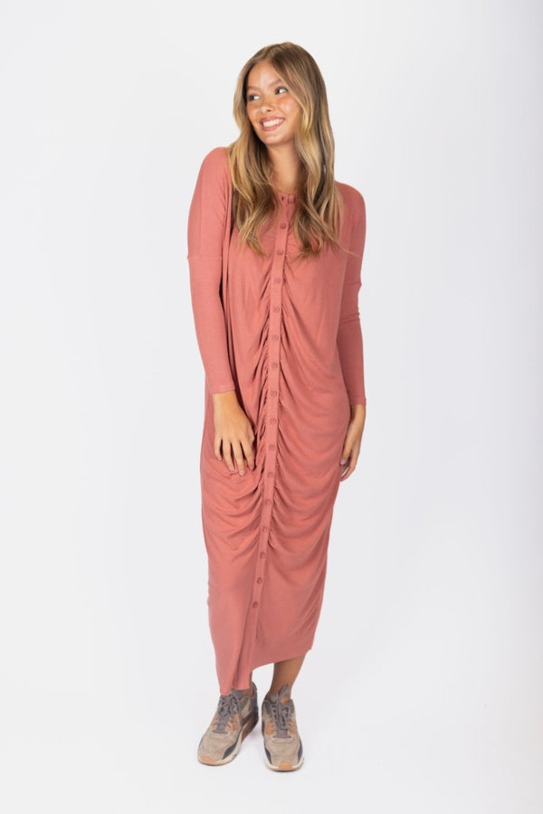 Angie Dress (Rust) - Dress - Yakira Bella