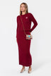 Ania Skirt (Burgundy)