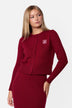 Ania Top (Burgundy)