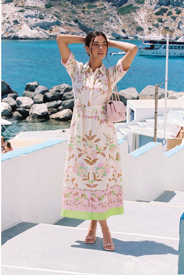 Anika Dress (Ivory Flower) - Dress - Yakira Bella