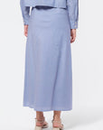 Anita Skirt (Blue/Beige) - Skirt - Yakira Bella