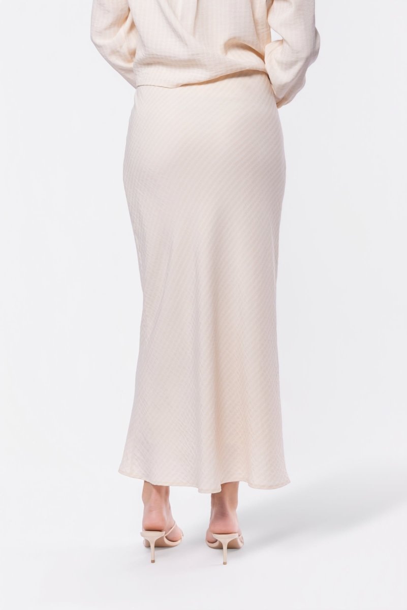 Anita Skirt (Khaki Stripe) - Skirt - Yakira Bella