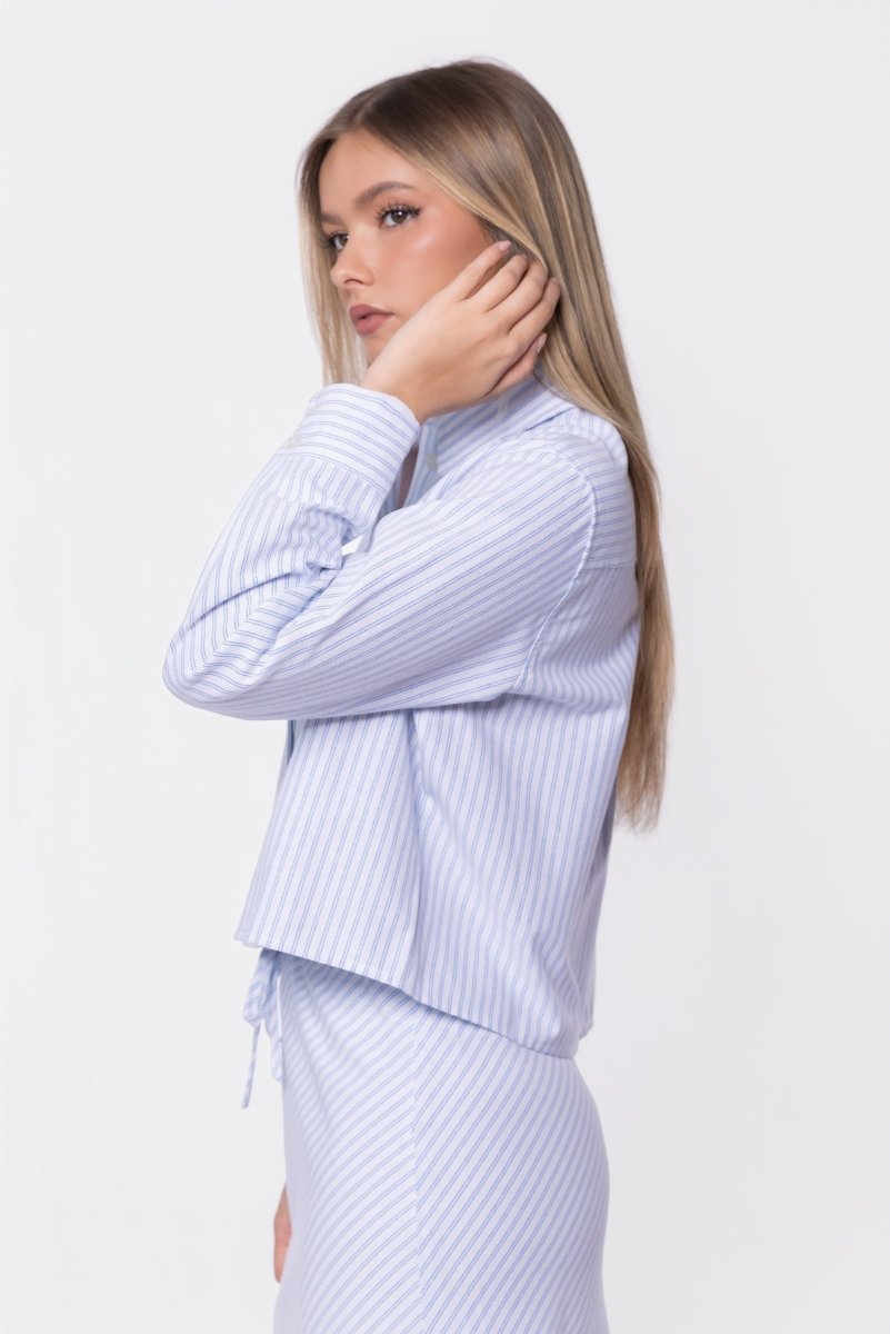 Anita Top (Blue Stripe) - Top - Yakira Bella