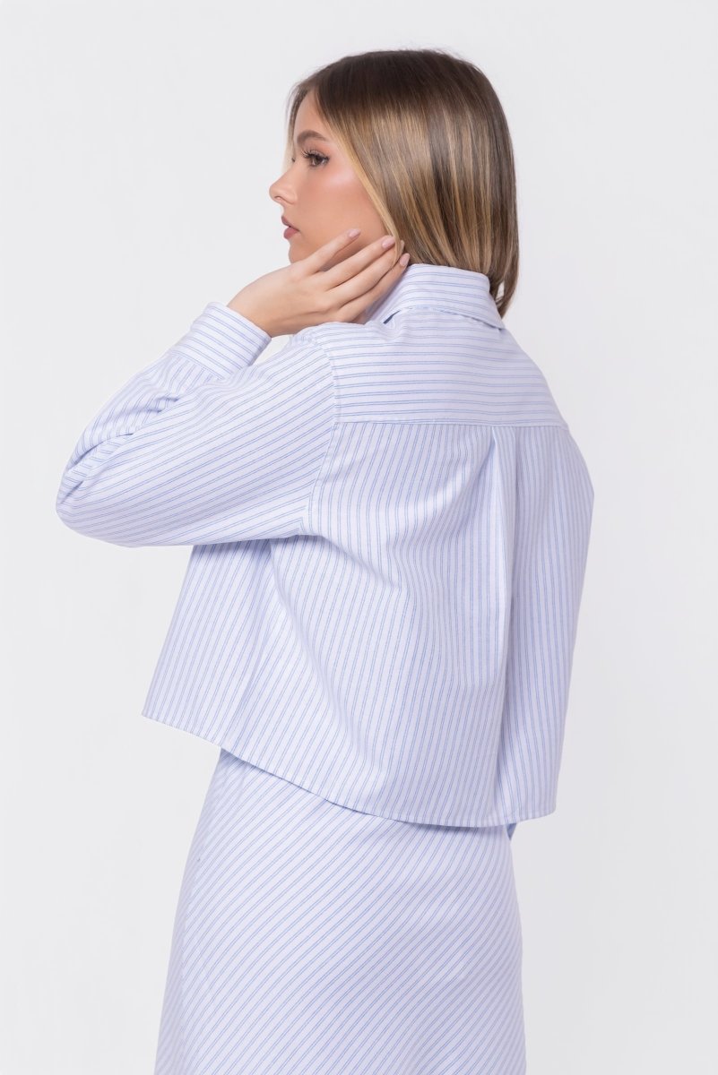 Anita Top (Blue Stripe) - Top - Yakira Bella