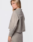 Anita Top (Brown/Sage) - Top - Yakira Bella