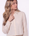 Anita Top (Khaki Stripe) - Top - Yakira Bella