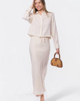 Anita Top (Khaki Stripe) - Top - Yakira Bella
