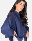 ANYA TOP (NAVY) - Top - Yakira Bella